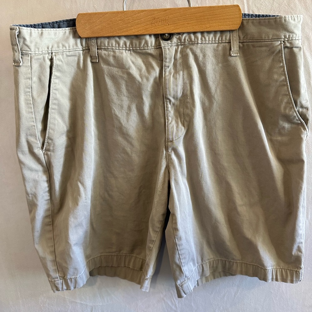 Two pairs of men’s chino shorts